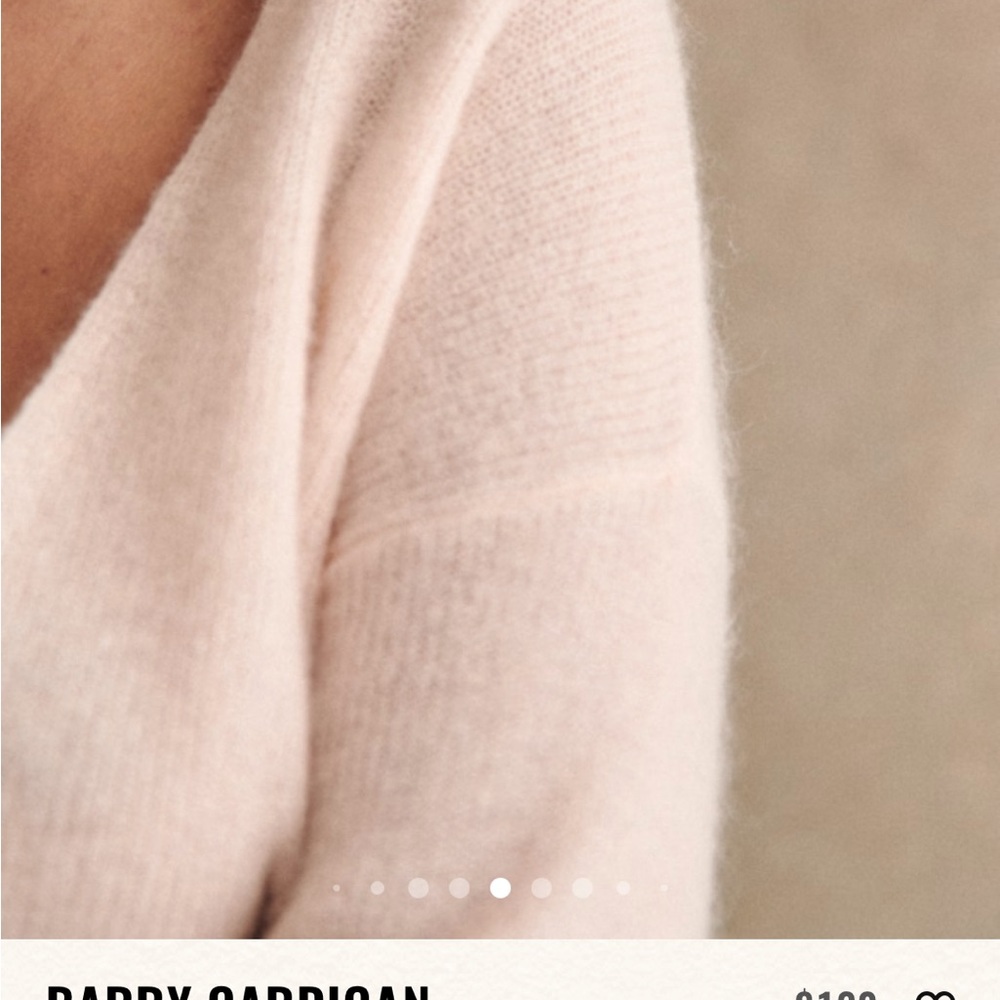 Sezane Barry Cardigan - rose - Picture 2 of 7
